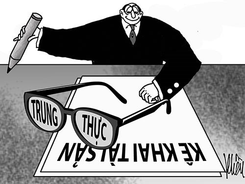 Một trường hợp kê khai tài sản thu nhập thiếu trung thực ở Bộ GVTV đã bị xử lý kỷ luật. (Ảnh minh họa)