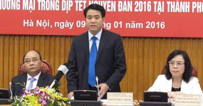 Chủ tịch UBND TP Hà Nội Nguyễn Đức Chung.