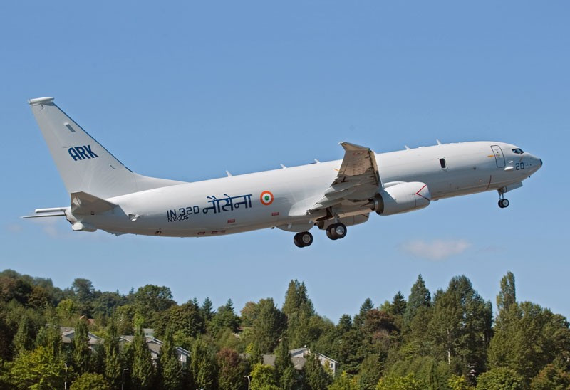 Máy bay Poseidon P-8I của Ấn Độ. Ảnh: Boeing