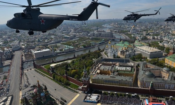 Quân đội Nga trong lễ duyệt binh Ngày Chiến Thắng