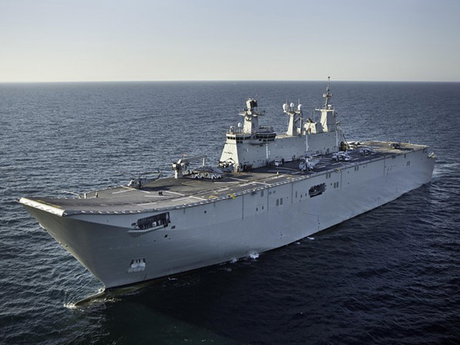 Tàu TGC Anadolu được đóng dựa trên thiết kế tàu Juan Carlos I - Ảnh: Hurriyet Daily News