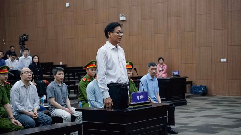 Bị cáo Phương Hoàng Kim tại phiên tòa.