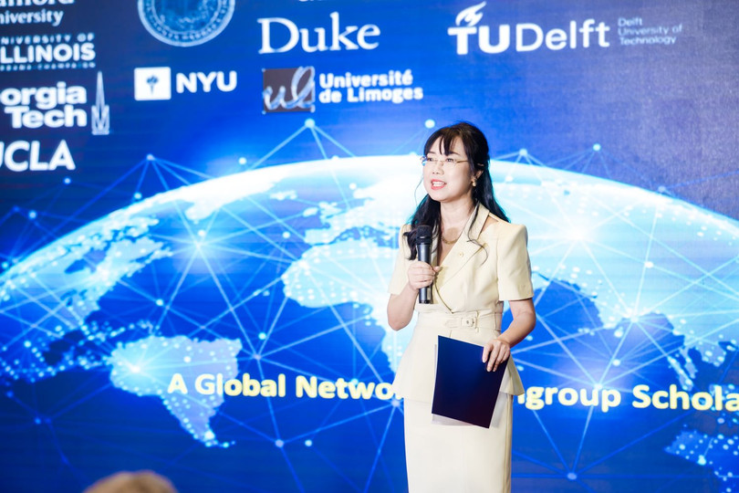 Anh 6_TS. Lê Mai Lan - Phó Chủ tịch Vingroup, Chủ tịch Hội đồng Trường Đại học VinUni tại Lễ trao học bổng.jpg