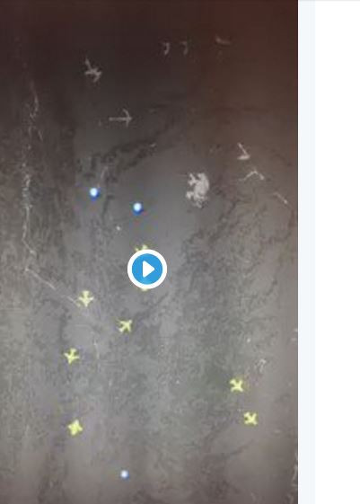 Khu vực có chiếc máy bay rơi.