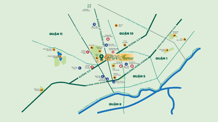 Tuyến đường Ba Tháng Hai "huyết mạch giao thương" tại quận 11 được mệnh danh là con đường tỉ đô