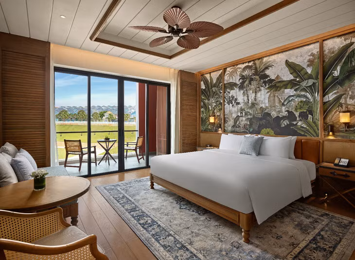 Nội thất bên trong phòng nghỉ dưỡng của Movenpick