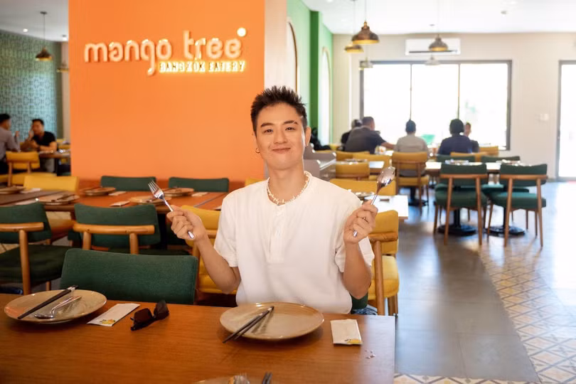 Thanh Duy Idol thưởng thức ẩm thực Thái Lan yêu thích tại Mango Tree