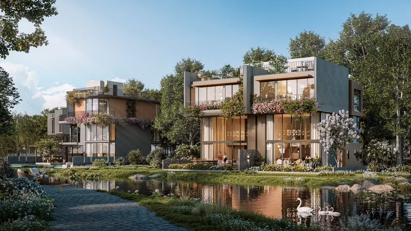 Tại Ecovillage, mỗi căn nhà đều là một biệt thự nghỉ dưỡng tại gia