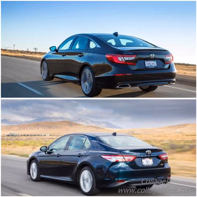 So sanh hai mau xe Camry va Accord 2018 hinh anh 2