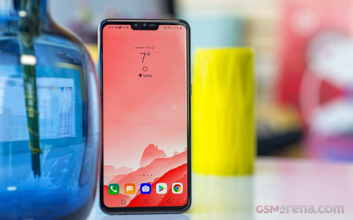 LG V50 ThinQ được trang bị màn hình có độ phân giải Quad HD (Ảnh: GSM Arena)