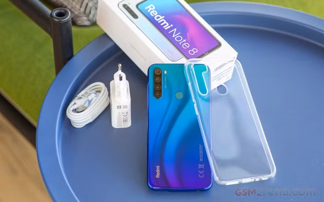 Redmi Note 8 được trang bị dung lượng pin lớn (Ảnh: GSMarena)