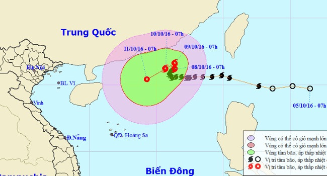 Thông báo cho gần 300.000 người tránh bão số 6 ảnh 1