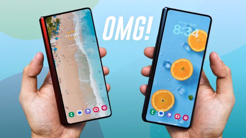 So sánh Samsung Galaxy Z Fold 4 với Galaxy Z Fold 5 (Ảnh: Android Authority)