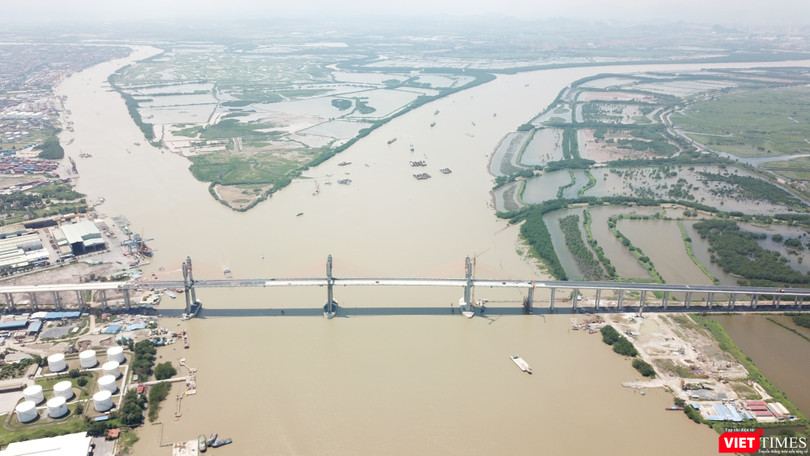  Cầu Bạch Đằng nối Quảng Ninh với Hải Phòng. Ảnh: Hải Sâm