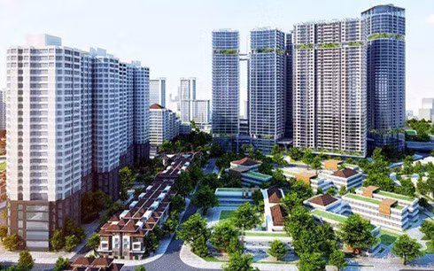 Vốn FDI vào bất động sản Việt Nam còn khiêm tốn so với tiềm năng thị trường (Ảnh minh họa: KT)