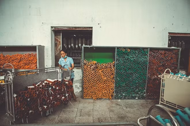 Ngắm nhìn hình ảnh cuối cùng trước ngày di dời của nhà Dệt Nam Định ảnh 18