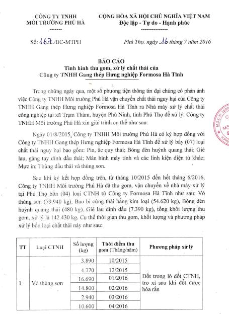 “Sao anh lại mang rác thối Formosa về cho Phú Thọ?’’ ảnh 2