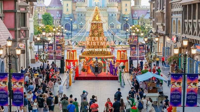 Wake Up Festival đã kiến tạo một mùa lễ hội cuối năm độc đáo tại Phú Quốc United Center (Ảnh: Vingroup).