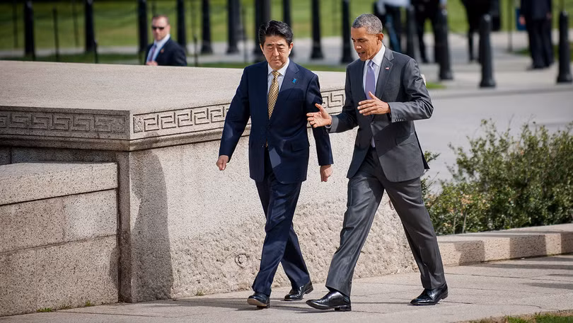 Lãnh đạo Mỹ - Nhật Bản.