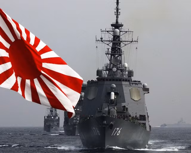 Tàu của Lực lượng phòng vệ bờ biển Nhật Bản (ảnh minh họa)