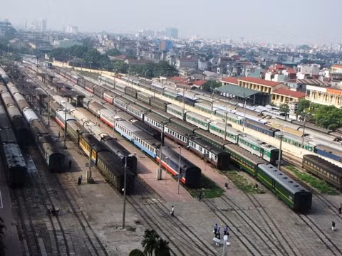 Đường sắt Việt nam vẫn đang khai thác hạ tầng từ hơn 100 năm trước. Ảnh minh họa. Nguồn Internet