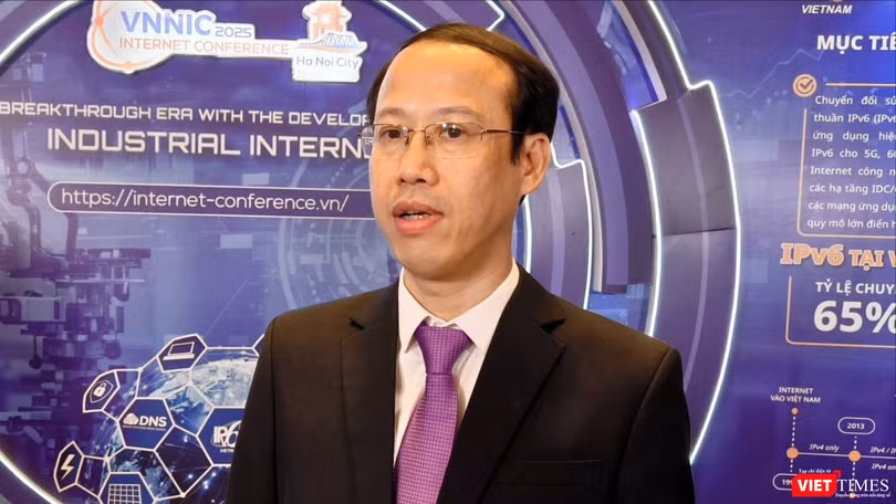 Ông Nguyễn Trường Giang, Phó Giám đốc Trung tâm Internet Việt Nam.