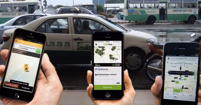 Hà Nội: Nhiều hãng taxi cấm lái xe sử dụng GrabTaxi để đón khách