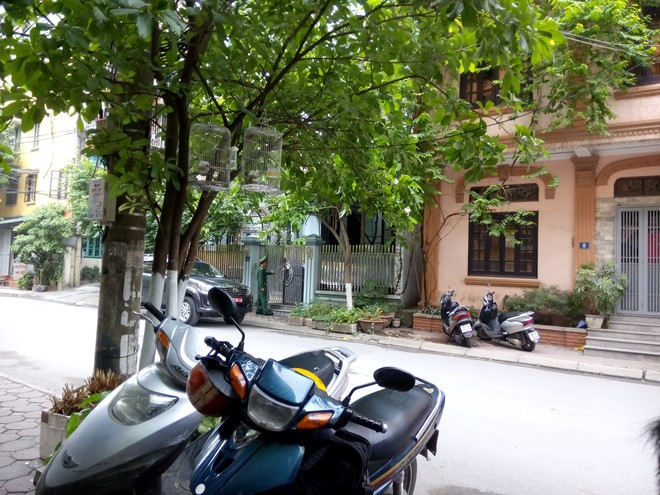 Tư gia của Bộ trưởng Phùng Quang Thanh (Ảnh: Xuân Hải - Phi Long)