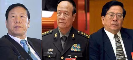 Từ trái qua: Ba ông Đới Tương Long, Quách Bá Hùng và Tăng Khánh Hồng. Ảnh: Want China Times