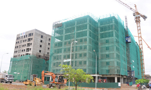 Nhiều dự án nhà giá rẻ nhưng có tốc độ bán hàng chậm.