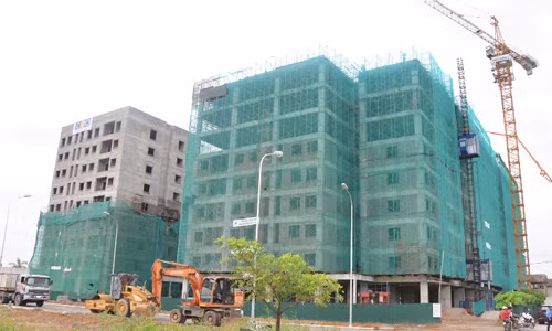 Nhiều dự án nhà giá rẻ nhưng có tốc độ bán hàng chậm.