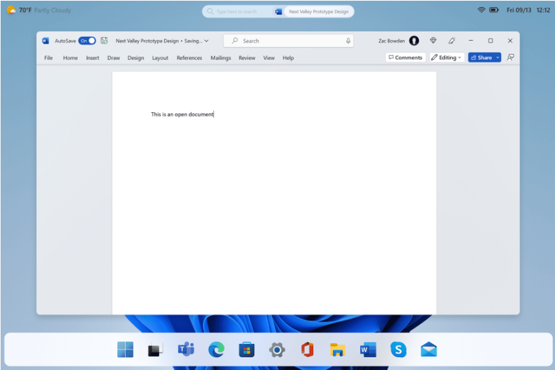 Microsoft vô tình để lộ giao diện Windows 12 (Ảnh: Gizchina)