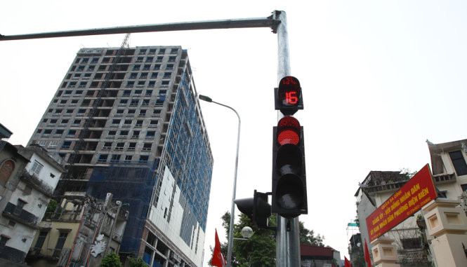 Tòa nhà số 8B Lê Trực - Ảnh: N.K