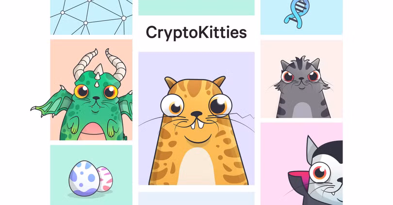 CryptoKitties là tựa game xây dựng trên nền tảng blockchain của Etherium, phát triển bởi studio AxiomZen. Nguồn: AxiomZen
