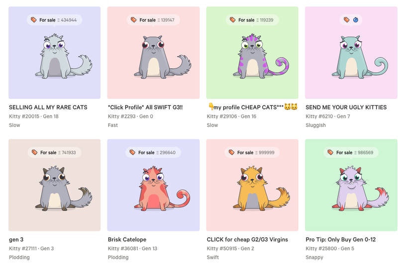 Crypto Kitties – game nuôi mèo ảo, kiếm tiền thật đang rất "hot" trên toàn thế giới ảnh 2