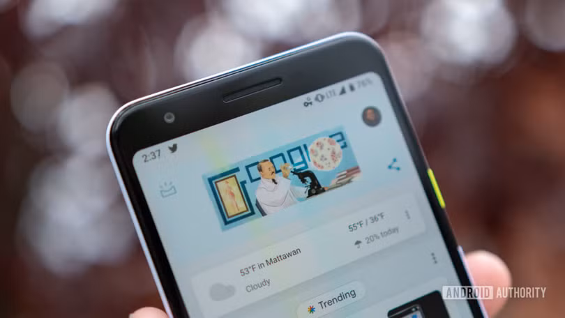 Google Pixel 3a có thời lượng pin đủ dùng (Ảnh: Android Authority)