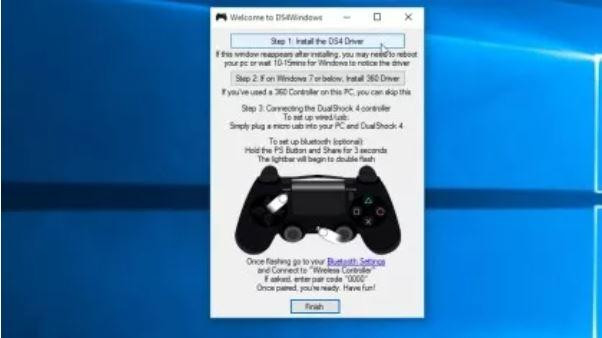 Thiết lập DS4Windows trên máy tính (Ảnh: Tech Radar)