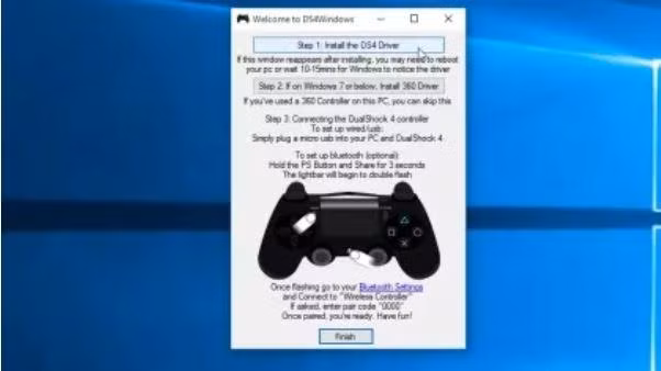 Thiết lập DS4Windows trên máy tính (Ảnh: Tech Radar)