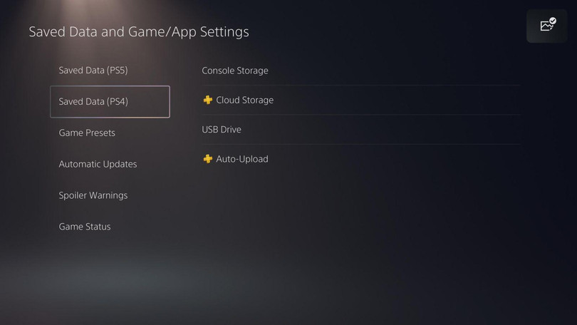 Chuyển dữ liệu trên PS4 sang PS5 bằng USB (Ảnh: Tech Radar) Chuyển dữ liệu trên PS4 sang PS5 bằng USB (Ảnh: Tech Radar)