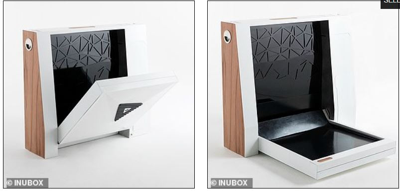 Inubox có một thiết kế tối giản, sang trọng (Ảnh: Daily Mail)