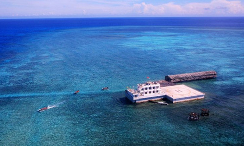 Trung Quốc sẽ xây hải đăng cao 50 m ở đá Gạc Ma chiếm đóng của Việt Nam