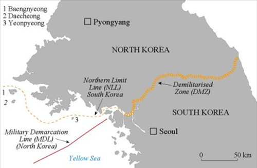 Hàn Quốc tố Triều Tiên xây trại quân sự trên đảo tiền tiêu ảnh 1