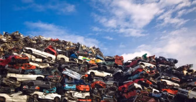 Thu hồi xe máy, ô tô thải bỏ từ 1/1/2018