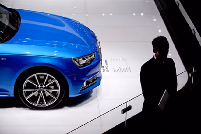 Sau Volkswagen, đến lượt Audi bị đưa ra ánh sáng. Ảnh: Bloomberg.