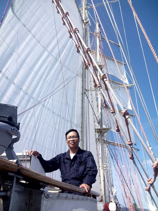 Tàu buồm huấn luyện đầu tiên của Hải quân Việt Nam rẽ sóng tại Ba Lan ảnh 7