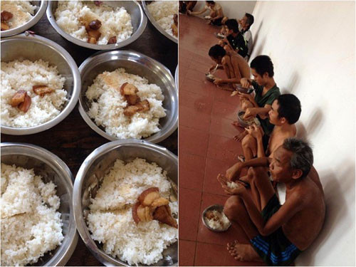 “3.000 đồng một bữa ăn, tiền đâu mà ăn chặn?“