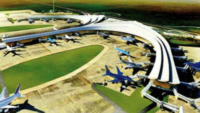 Phối cảnh Cảng hàng không quốc tế Long Thành - Ảnh: T.L