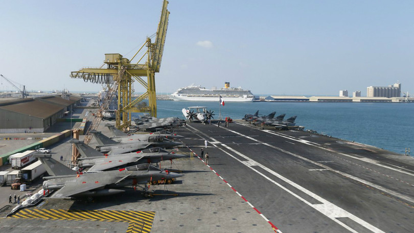 Sức mạnh tàu sân bay Charles de Gaulle của Pháp ảnh 1