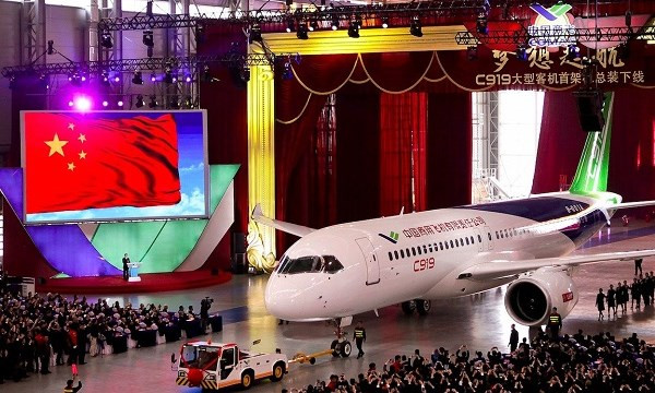 Chiếc C919. Ảnh: nguồn Business Insider