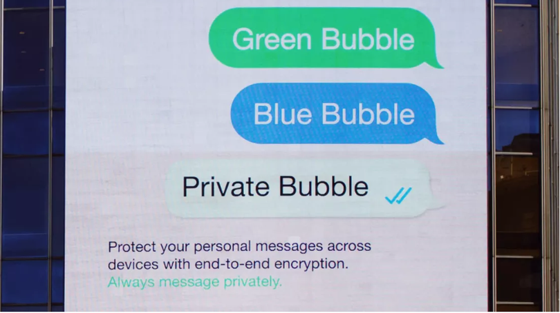 Mark Zuckerberg tiếp tục "cà khịa" Apple, nói rằng iMessage kém an toàn hơn WhatsApp (Ảnh: Tech Spot)